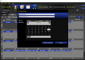 eCarillon Bell and Music Scheduling Software